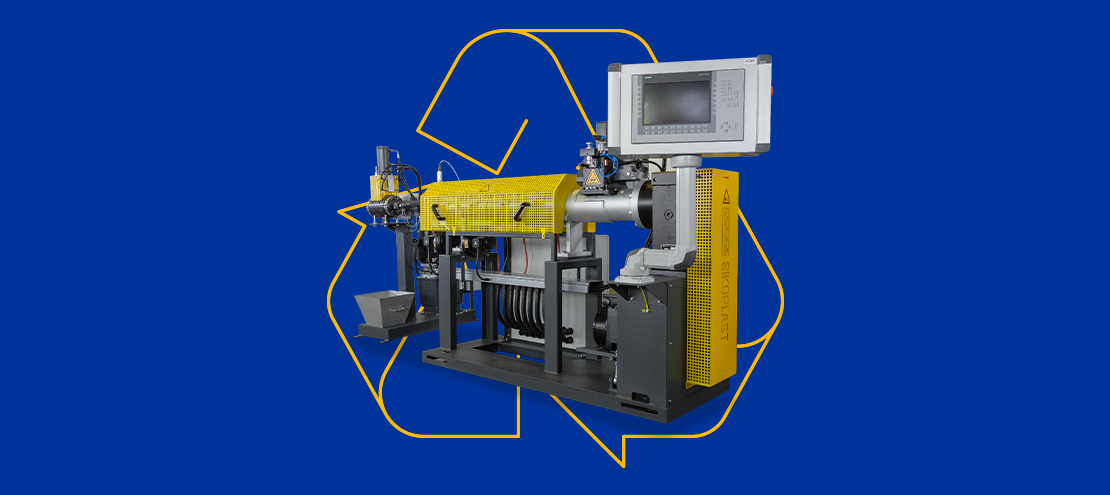 Hybrid In-Line Recyclinganlage von Sikoplast Recycling